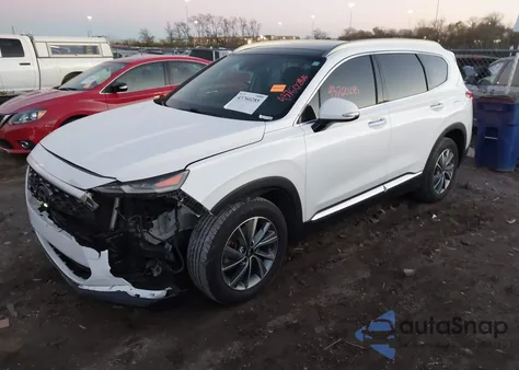 2019 Hyundai Santa Fe Limited из США, поврежденный, VIN 5NMS53AD6KH040258